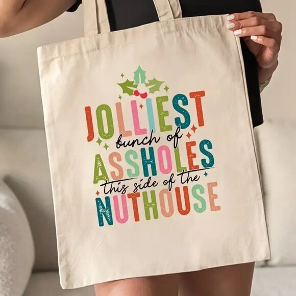 Jolliest Bunch of A**holes Tote - Picture 2 of 4